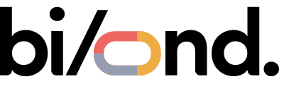 Bi/ond Logo in colors