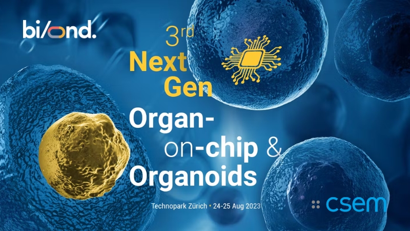 In Zurich for Next Gen Organoids and organ-on-chip workshop by CSEM